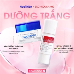 Combo Dưỡng Trắng Bức Phá 01 Kem Hoa Thiên 30g + 01 Serum Vitamin C 30ml