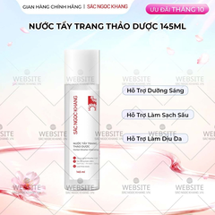 Nước Tẩy Trang Thảo Dược Sắc Ngọc Khang 145ml (Micellar Cleansing Water)