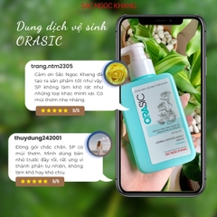 Dung Dịch Vệ Sinh Thảo Dược Orasic Dưỡng Hồng Sắc Ngọc Khang (Herbal Intimate Wash) 200ml