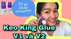 KEO NỐI MI KHÔ CHẬM KING GIUE VER 1 (3 GIÂY) - HANI BEAUTY