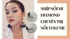 NHÍP NỐI MI MEGA VOLUME DIAMOND ĐẦU NHÁM - KHÔNG GỈ - CAO CẤP