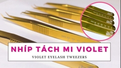 NHÍP NỐI MI ĐA NĂNG VIOLET - CÓ THƯỚC ĐO - GIÁ RẺ - CAO CẤP
