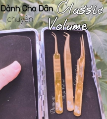 Nhíp Nối Mi Volume Mũi Nhám Mịn