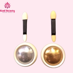 Tráng gương nail màu vàng bạc siêu sáng