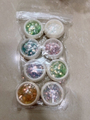 Set Nhũ Vây Cá 8 Màu