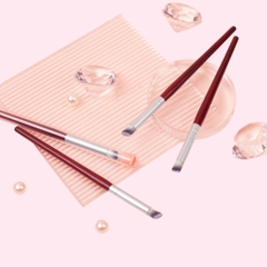 Cọ ombre cán gỗ đầu xiên