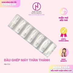 Đầu Ghép Máy Phun Xăm Thần Thánh ( 7 Cái 1 Vĩ, Hộp 10 Vĩ )