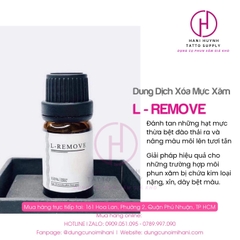Dung Dịch Xóa Mực Xăm L - Remove