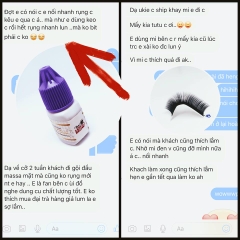KEO NỐI MI KHÔ CHẬM KING GIUE VER 1 (3 GIÂY)