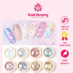 Set Nhũ Vây Cá 8 Màu