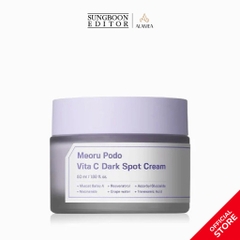 Kem Dưỡng Trắng Sungboon Editor Meoru Podo Vita C Dark Spot Cream Cải Thiện Nếp Nhăn 50ml