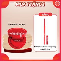 Phấn nước HORUS Dream Cover Air Cushion 12.5g cushion horus che khuyết điểm vượt trội mỏng mịn nhẹ