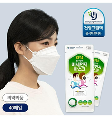 Khẩu trang Kf94 màu trắng 1c