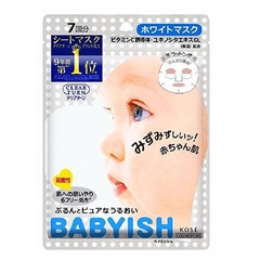 1 Miếng mask Babyish mầu Trắng
