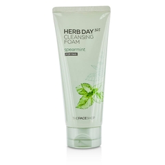 Sữa rửa mặt bạc hà cho nam Herb day 365 cleansing foam  spearmint