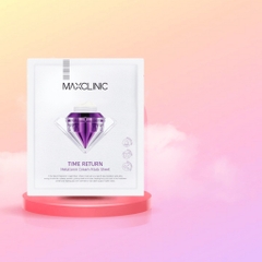 Mặt nạ giấy dưỡng da Maxclinic chống lão hóa Time Return Melatonin Cream Mask Sheet 1 miếng lẻ 28ml