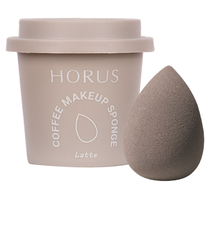 Mút Trang Điểm Horus Coffee Makeup Sponge - Latte Màu Be