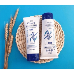 Sữa rửa mặt trắng HATOMUGI Cleansing & washing 130gr