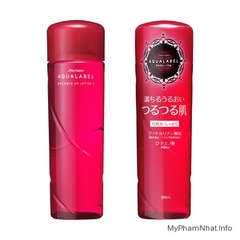 Nước hoa hồng đỏ aqualabel shishedo 200ml