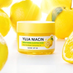 Hũ mặt nạ ngủ yuja niacin some by mi
