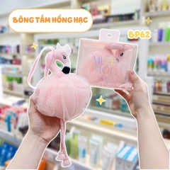 Bông tắm Vacosi hồng hạc BP62
