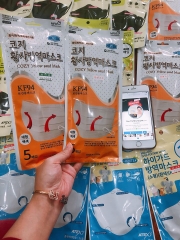 Gói khẩu trang KF94 màu cam 5c