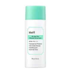 Kem chống nắng nâng tone sáng da Dear Klairs All-day Airy Mineral Sunscreen SPF50+ PA++++ 60g / 35g / 10g