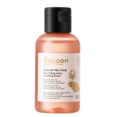 Toner sen Cocoon nước cân bằng da cấp ẩm Nước sen Hậu Giang  dành cho da rất nhạy cảm 140ml - 310ml