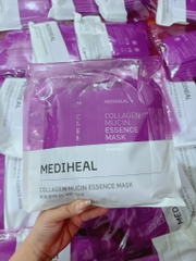 (Không vỏ) Mặt Nạ Giảm Nếp Nhăn Ngăn Ngừa Lão Hoá Mediheal Collagen Mucin Essence Mask 20ml