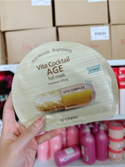 (Không vỏ) Mặt nạ BNBG Cocktail Vàng - Age Dưỡng Săn Chắc Da, Ngăn Ngừa Lão Hóa 30ml