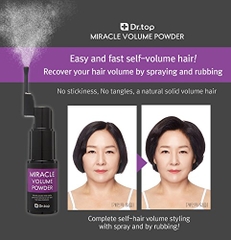 Xịt phồng tóc Miracle Volume RIRE