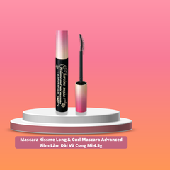 VỎ MÀU TÍM - Mascara Kiss me Heroine Make Long & Curl màu 01 Đen Bóng 4.5g