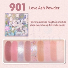 Bảng phấn mắt 9 ô màu GoGo Tales Secret garden eyeshadow palette chống trôi hàng nội địa Trung - 13g