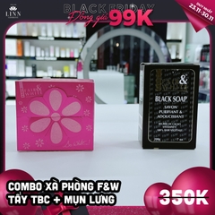 Deal 99K: 2 xà phòng F&W tẩy tbc + trị mụn lưng