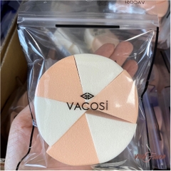 Mút Tán Kem Nền Vacosi Tam Giác Wedge Sponge 6 miếng - 4 miếng