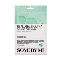 Mặt nạ dưỡng da Some By Mi ốc sên Real Snail skin barrier- cica calming care mask 20g - chính hãng
