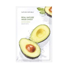 Mặt nạ giấy dưỡng da Nature Republic Real Nature Mask Sheet 23ml - mask giấy dưỡng ẩm da cao cấp