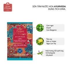 Sữa tắm gói Tesori d’Oriente minisize 9ml - sữa tắm nước hoa cao cấp dạng gói Tesori d'Oriente