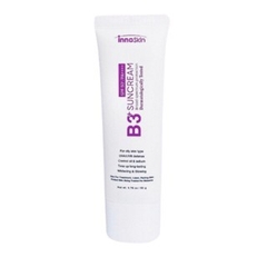 Kem chống nắng B3 Innoskin màng lọc nâng tone dành cho da dầu mụn SPF 50+ PA++++ 50ml cao cấp