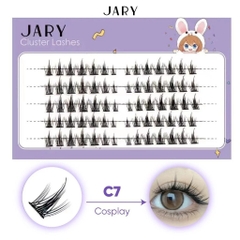 Lông mi cụm tự nhiên Jary Cluster Lashes  - hộp nhựa 5 hàng - mi giả chính hãng - daothinhuquynh