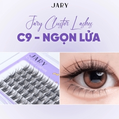 Lông mi cụm tự nhiên Jary Cluster Lashes  - hộp nhựa 5 hàng - mi giả chính hãng - daothinhuquynh
