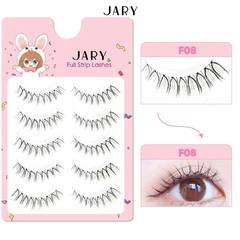 Lông mi giả gân trong Jary full strip lashes - F08