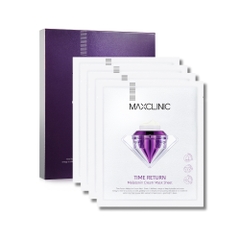 Mặt nạ giấy dưỡng da Maxclinic chống lão hóa Time Return Melatonin Cream Mask Sheet 1 miếng lẻ 28ml