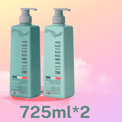 Combo dầu gội dầu xả hương nước hoa Milanogica Moisture Repair - phục hồi hư tổn, kích thích mọc tóc