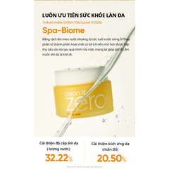 Sáp tẩy trang dưỡng ẩm, sạch sâu cho da khô Banila Co Clean It Zero Cleansing Balm Nourishing 100ml