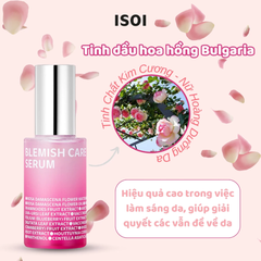 Serum dưỡng ẩm ISOI Blemish Care Up tinh chất dưỡng trắng da - mờ thâm nám chiết xuất hoa hồng 15ml