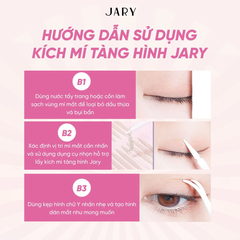 Miếng dán kích mí tàng hình Jary Eyelid Tape 120 miếng - dán mí chống thấm nước, lâu trôi đủ size