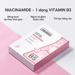 Combo 3 Hộp mặt nạ giấy COLORKEY LUMINOUS Vitamin B5 Mask color key hỗ trợ sáng da 10 miếng / hộp