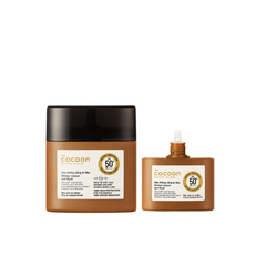 Combo Cocoon Sữa chống nắng 50ml + Sữa chống nắng 15ml