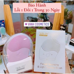Combo Kèm sạc Màu hồng Máy rửa mặt Bibury
